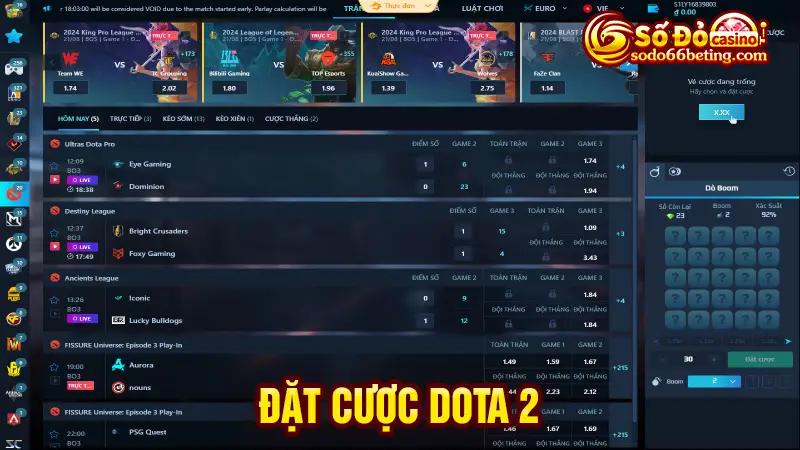 Cá cược Dota 2